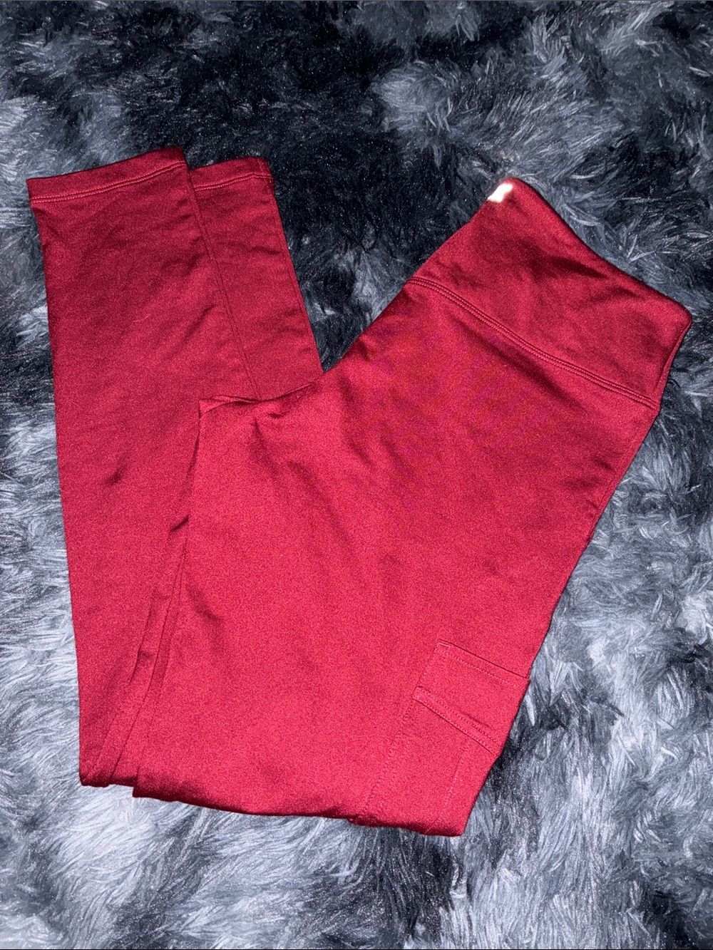 Womens Red Stretch Active pink by Victoria Secret super soft leggings